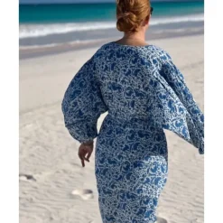 Pomegranate Inc Amaranth Blue Everywhere Dress Sale