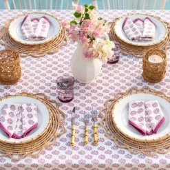 Pomegranate Inc Anika Fuchsia Napkin | Set of 4