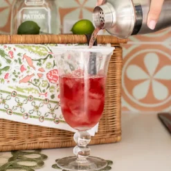 Pomegranate Inc Bauble Barware Margarita Glass | Set of 4 Hot