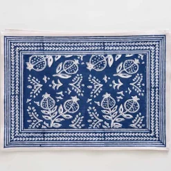 Pomegranate Inc Blue Pomegranate Placemat | Set of 4 New
