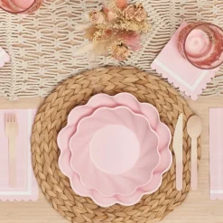 Pomegranate Inc Blush Simply Eco Plates | Set of 8 New