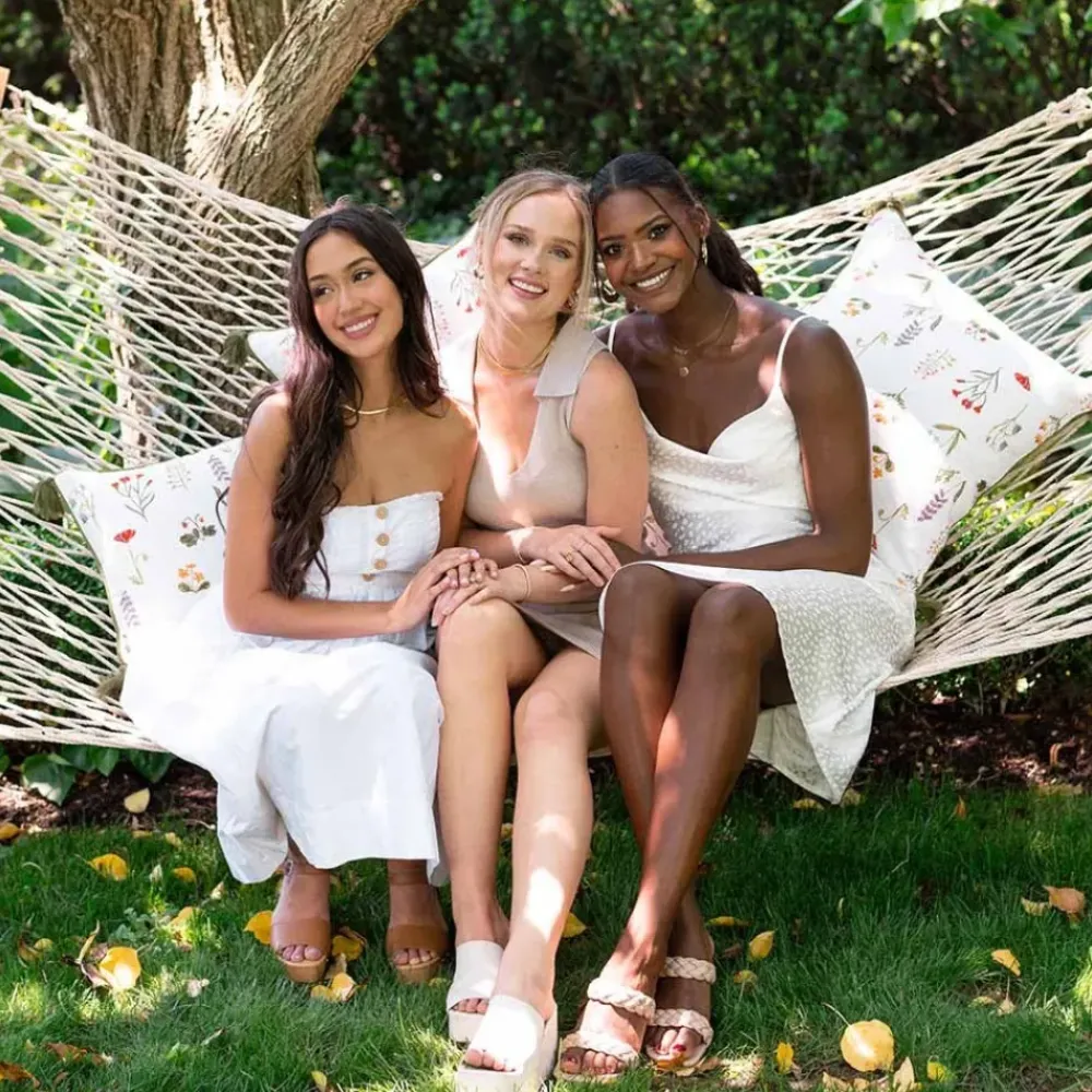 Pomegranate Inc Botanical Garden Throw Pillow Cover New