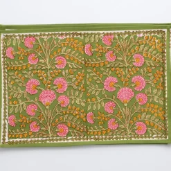 Pomegranate Inc Cactus Flower Fern & Flamingo Placemat | Set of 4 Clearance