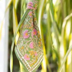 Pomegranate Inc Cactus Flower Fern & Flamingo Napkin | Set of 4 Clearance