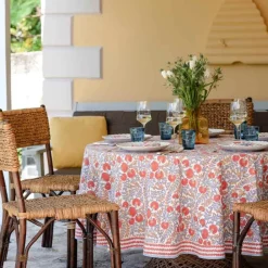 Pomegranate Inc Cactus Flower Ivory Tablecloth Sale