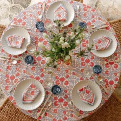 Pomegranate Inc Cactus Flower Ivory Tablecloth Sale