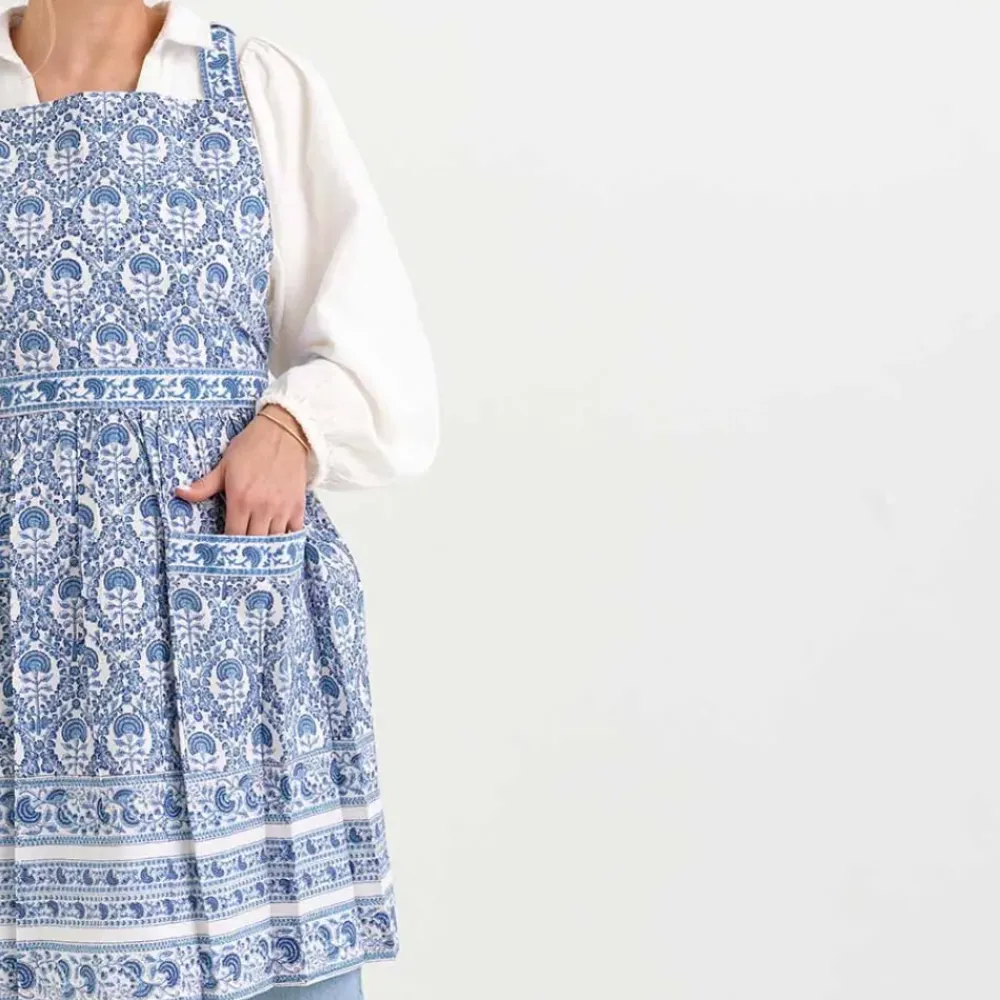 Pomegranate Inc Caroline Blue Apron Online