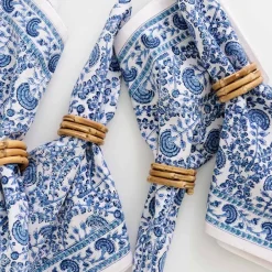 Pomegranate Inc Caroline Blue Napkin | Set of 4 Outlet