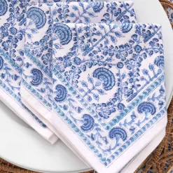 Pomegranate Inc Caroline Blue Napkin | Set of 4 Outlet