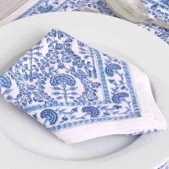 Pomegranate Inc Caroline Blue Placemat | Set of 4