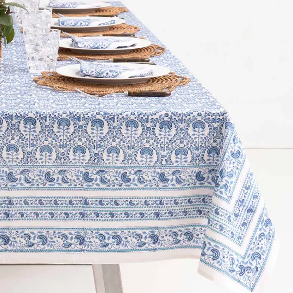 Pomegranate Inc Caroline Blue Tablecloth Sale
