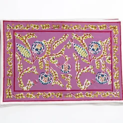 Pomegranate Inc Climbing Dahlia Lilac Placemat | Set of 4 New