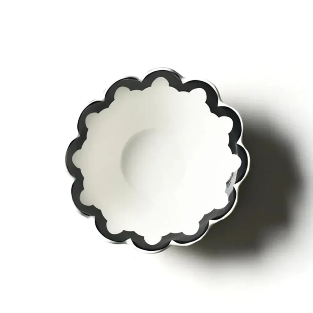 Pomegranate Inc Coton Colors Arabesque Scalloped Bowl