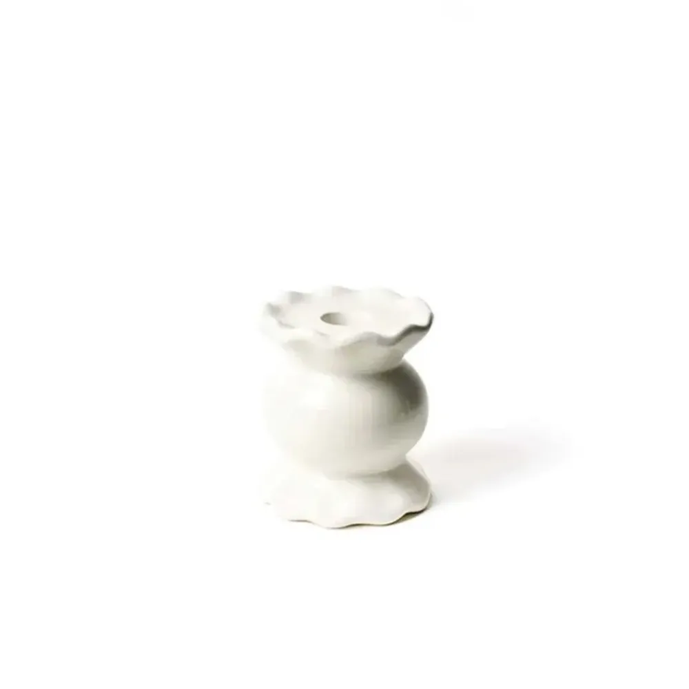 Pomegranate Inc Coton Colors Signature Ruffle Knobbed Candle Holder Best