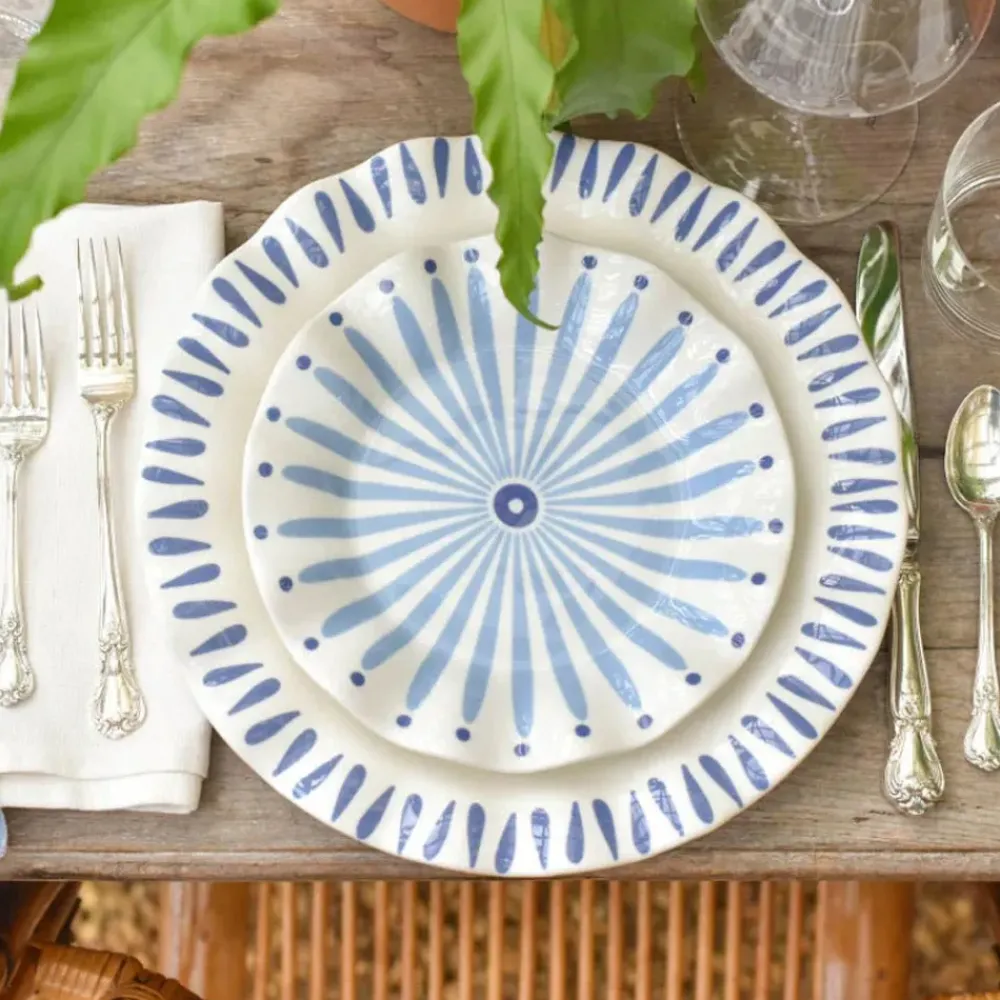 Pomegranate Inc Coton Colors Wedgewood Plate Hot