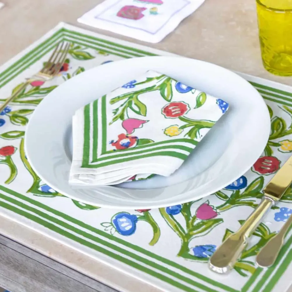 Pomegranate Inc Emma Placemat | Set of 4 Hot