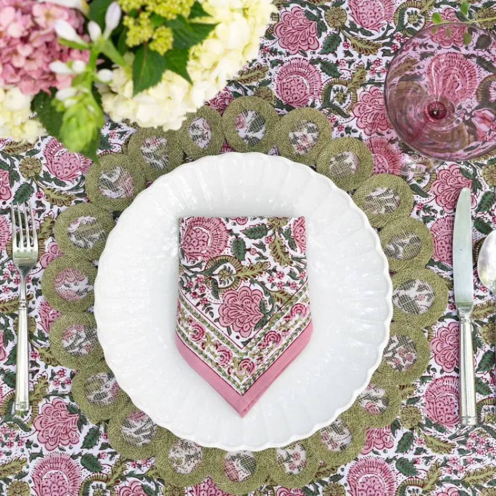 Pomegranate Inc Fern Woven Doodles Placemat | Set of 4 Outlet