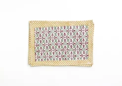 Pomegranate Inc Fleur de Lis Antique Jade Placemat | Set of 4 Clearance