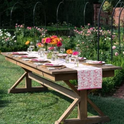 Pomegranate Inc Gardenia Vine Berry Table Runner Discount