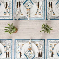 Pomegranate Inc Gaya Teal & Marigold Placemat | Set of 4 Hot