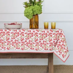 Pomegranate Inc Ginkgo Coral Tablecloth Hot