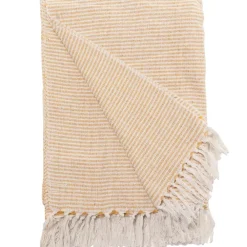 Pomegranate Inc Golden Rod Woven Throw Outlet