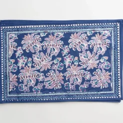 Pomegranate Inc Grecian Palm Blue & Orchid Placemat | Set of 4 Outlet