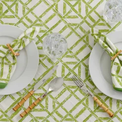 Pomegranate Inc Green Bamboo Napkin | Set of 4 New