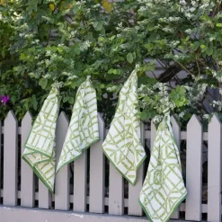 Pomegranate Inc Green Bamboo Napkin | Set of 4 New