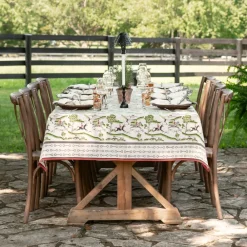 Pomegranate Inc Hunt Scene Tablecloth New