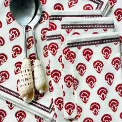 Pomegranate Inc India Hicks Carnations Napkins Clearance