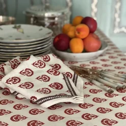 Pomegranate Inc India Hicks Carnations Napkins Clearance