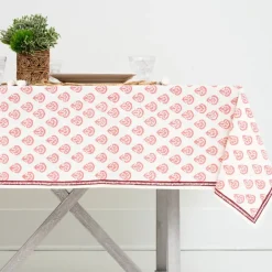 Pomegranate Inc India Hicks Home Carnation Blush Tablecloth Best