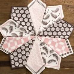 Pomegranate Inc India Hicks Home Love Story Mixed Napkin | Set of 4 Sale