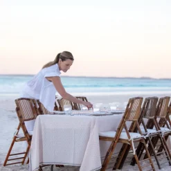 Pomegranate Inc India Hicks Home Mini Sea Biscuit Blush Tablecloth Hot