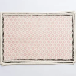 Pomegranate Inc India Hicks Home Mini Sea Biscuit Blush Placemats Outlet