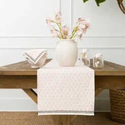 Pomegranate Inc India Hicks Home Mini Sea Biscuit Blush Table Runner Discount