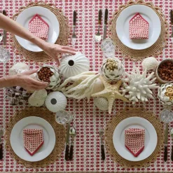 Pomegranate Inc India Hicks Home Pageant tablecloth Outlet