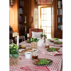 Pomegranate Inc India Hicks Home Pageant tablecloth Outlet