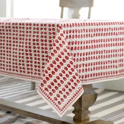 Pomegranate Inc India Hicks Home Pageant tablecloth Outlet