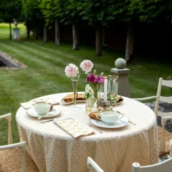 Pomegranate Inc India Hicks Home Palm Avenue Golden Tablecloth Hot