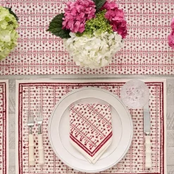 Pomegranate Inc India Hicks Home Palm Avenue Blush Placemat | Set of 4 Discount