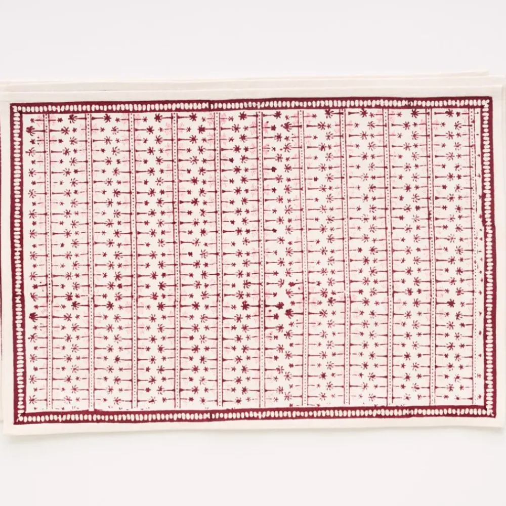 Pomegranate Inc India Hicks Home Palm Avenue Blush Placemat | Set of 4 Discount
