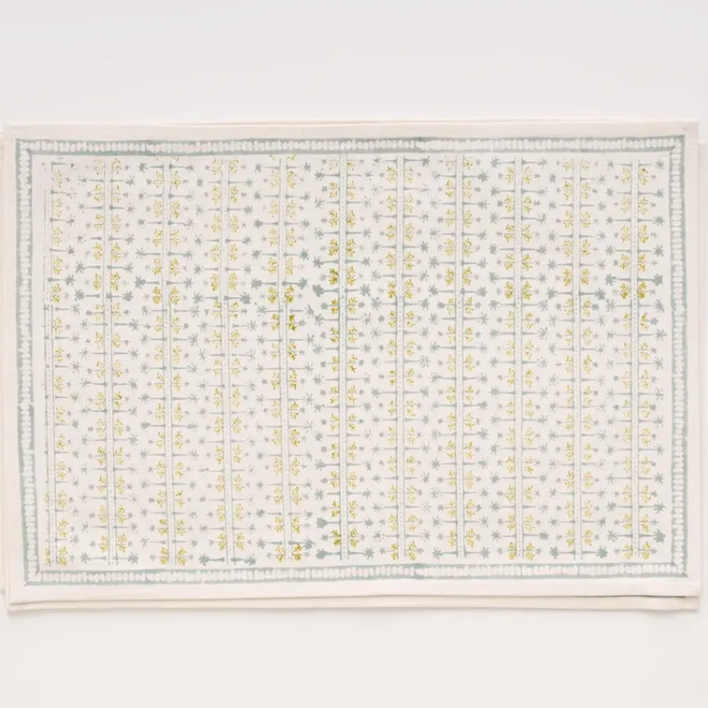 Pomegranate Inc India Hicks Home Palm Avenue Seafoam Placemat | Set of 4 Outlet