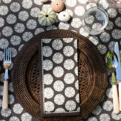 Pomegranate Inc India Hicks Home Sea Biscuit Chocolate Napkin | Set of 4