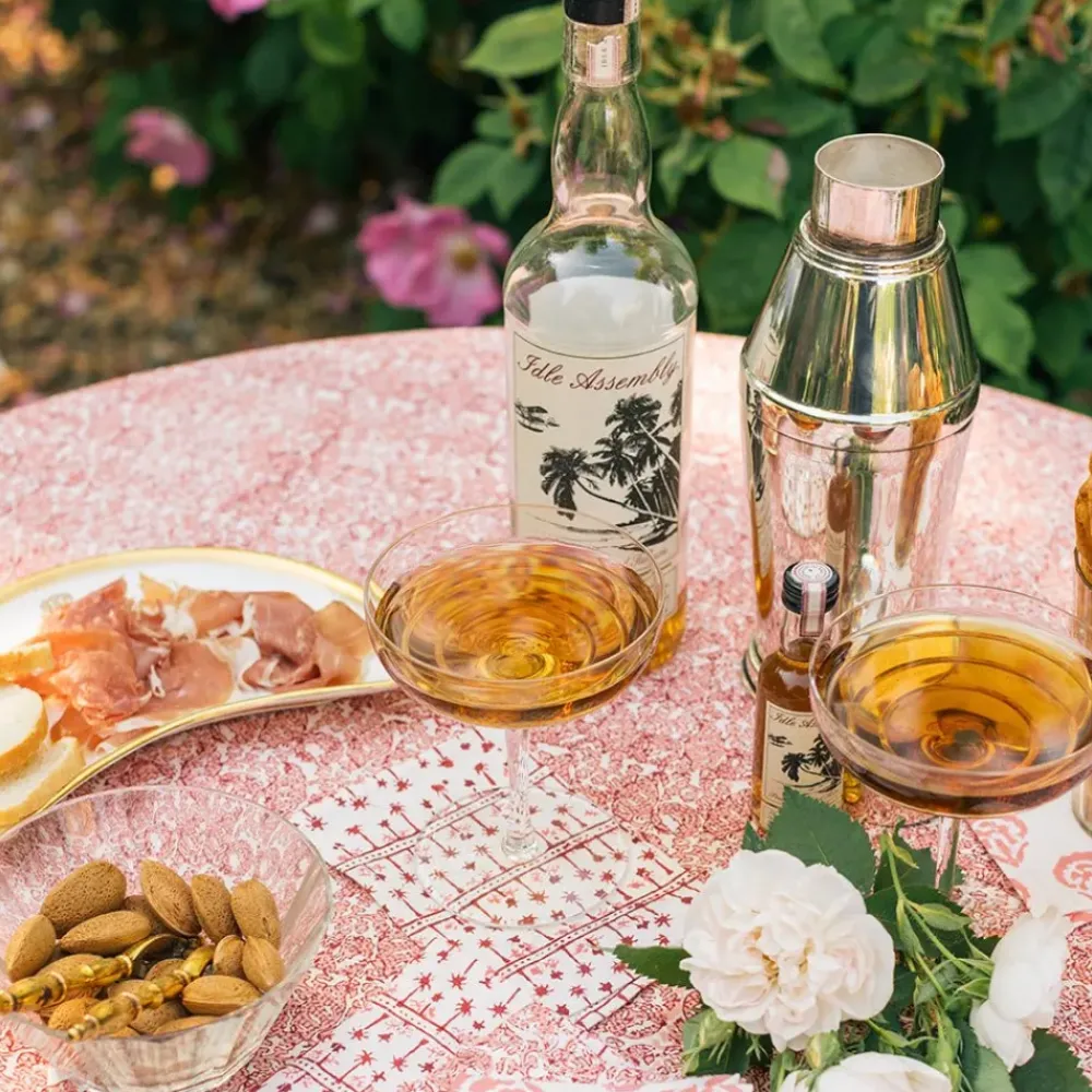 Pomegranate Inc India Hicks Home Seashell Blush Tablecloth