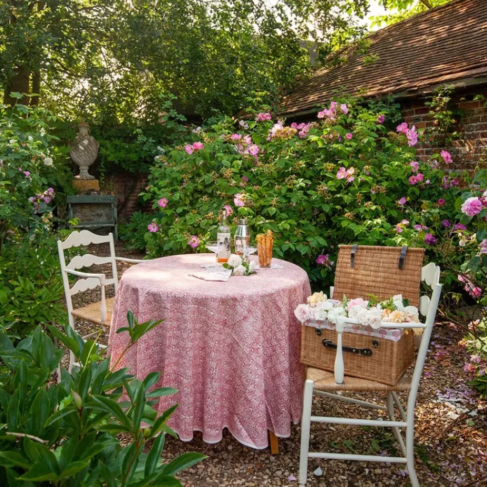 Pomegranate Inc India Hicks Home Seashell Blush Tablecloth