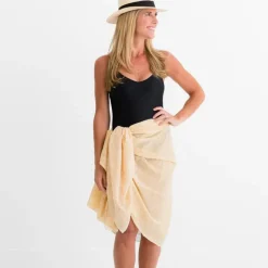 Pomegranate Inc India Hicks Seashell Golden Sarong Sale