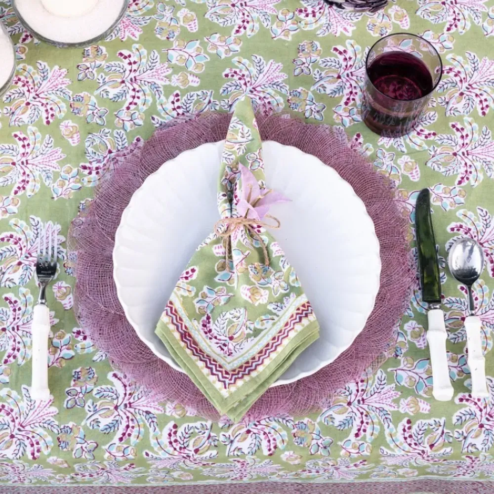 Pomegranate Inc Lavender Woven Cloud Placemat | Set of 4 Online