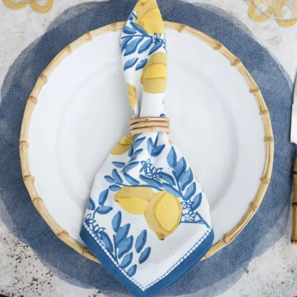 Pomegranate Inc Lead Woven Cloud Placemat | Set of 4 Outlet